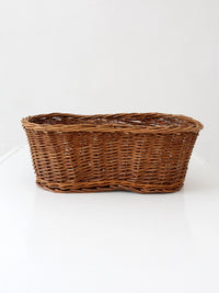 vintage wicker basket
