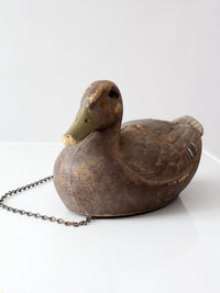 1950s General Fibre Ariduk mallard hen duck decoy