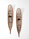 vintage AF&H Co snowshoes