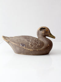 1950s General Fibre Ariduk mallard hen duck decoy