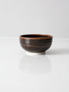 vintage studio pottery bowl