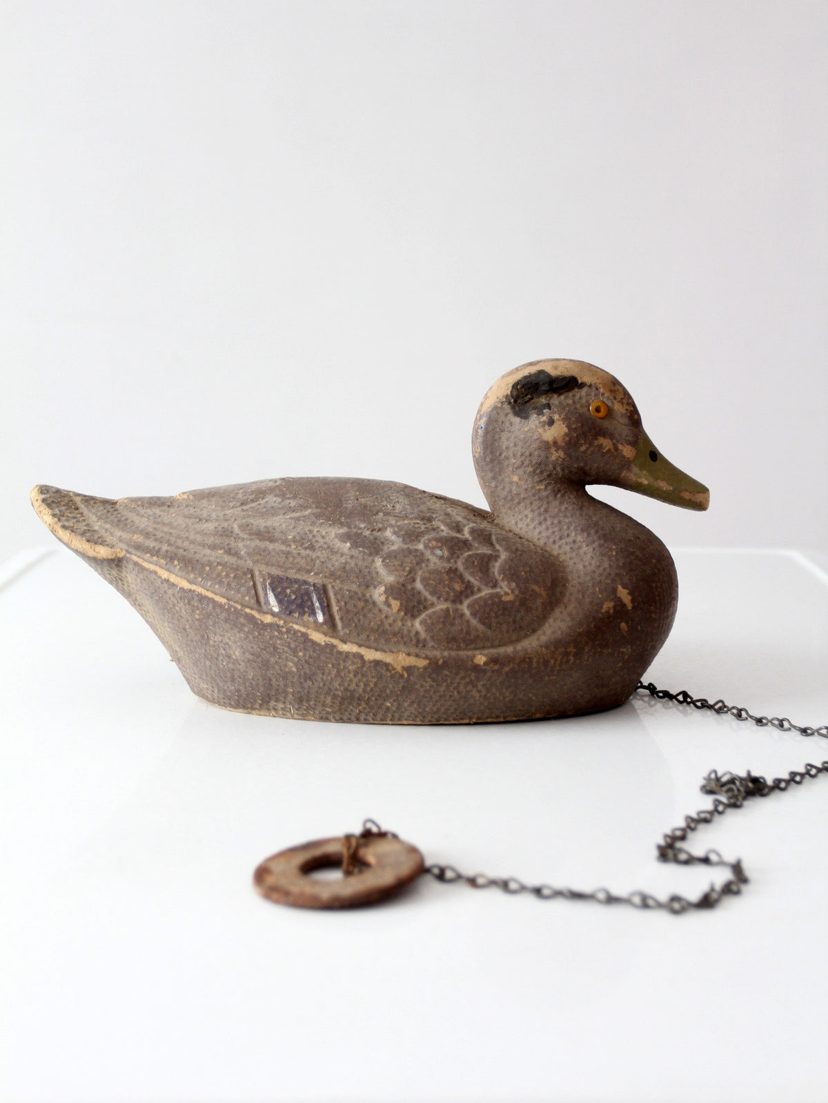 1950s General Fibre Ariduk mallard hen duck decoy