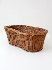 vintage wicker basket