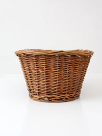 vintage wicker basket