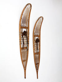 vintage AF&H Co snowshoes