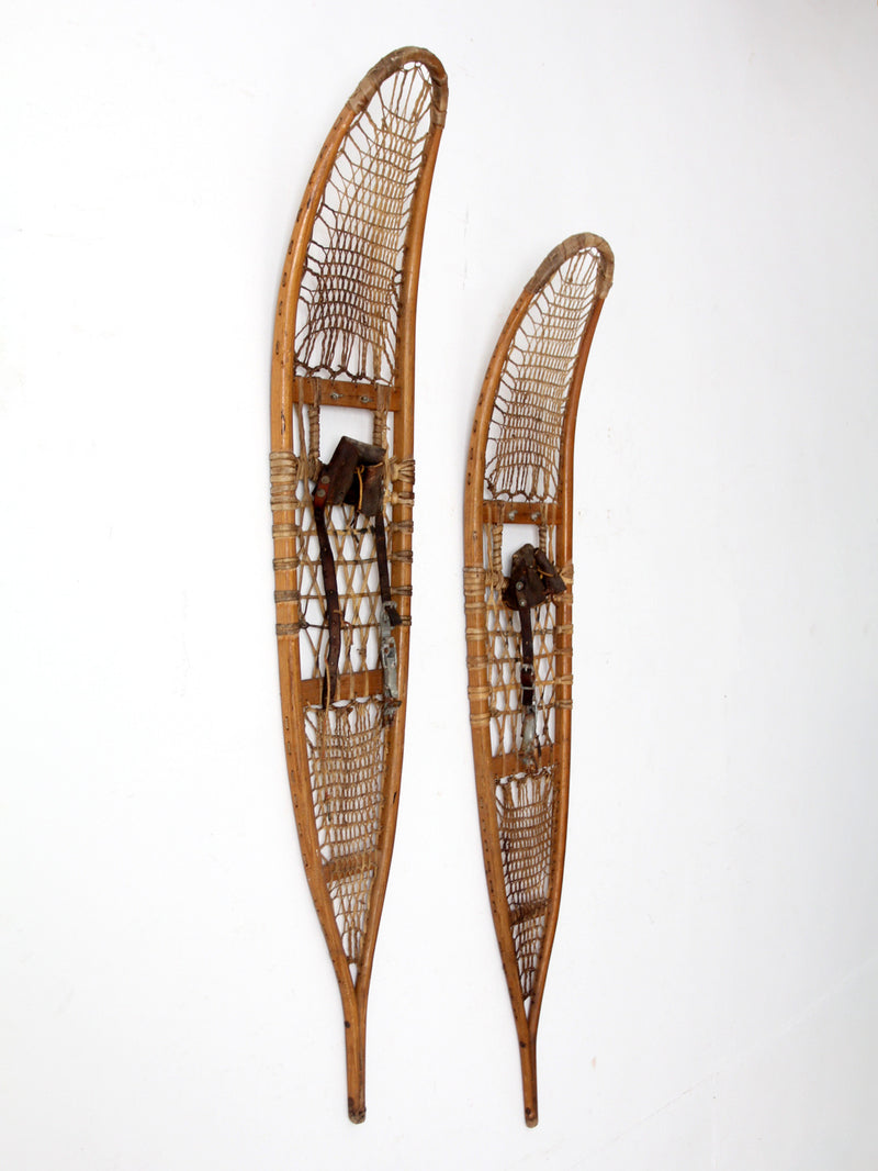 vintage AF&H Co snowshoes