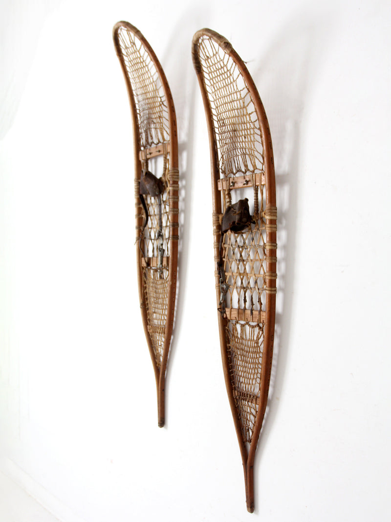 vintage AF&H Co snowshoes