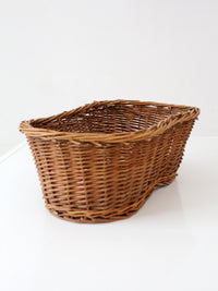 vintage wicker basket