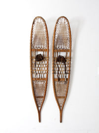 vintage AF&H Co snowshoes