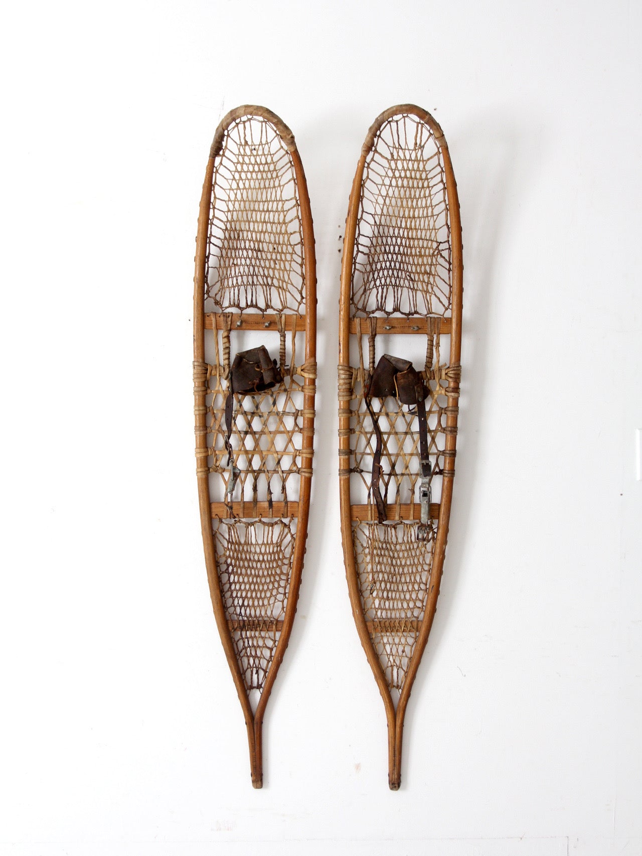 vintage AF&H Co snowshoes