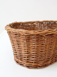 vintage wicker basket
