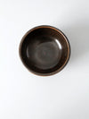 vintage studio pottery bowl