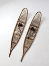 vintage AF&H Co snowshoes