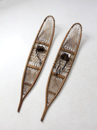 vintage AF&H Co snowshoes