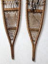 vintage AF&H Co snowshoes