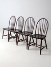 antique Phoenix Chair Co Windsor dining chairs set of 4