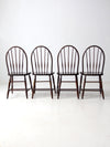 antique Phoenix Chair Co Windsor dining chairs set of 4