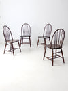 antique Phoenix Chair Co Windsor dining chairs set of 4