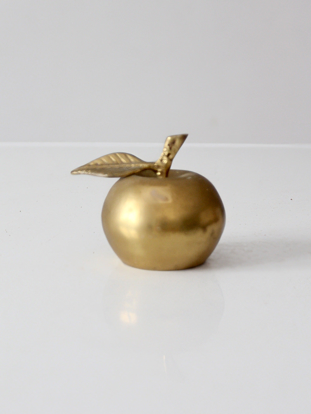 mid-century brass apple bell