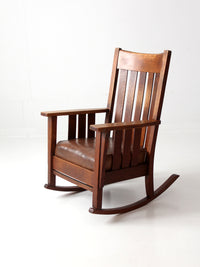 antique Mission rocking chair