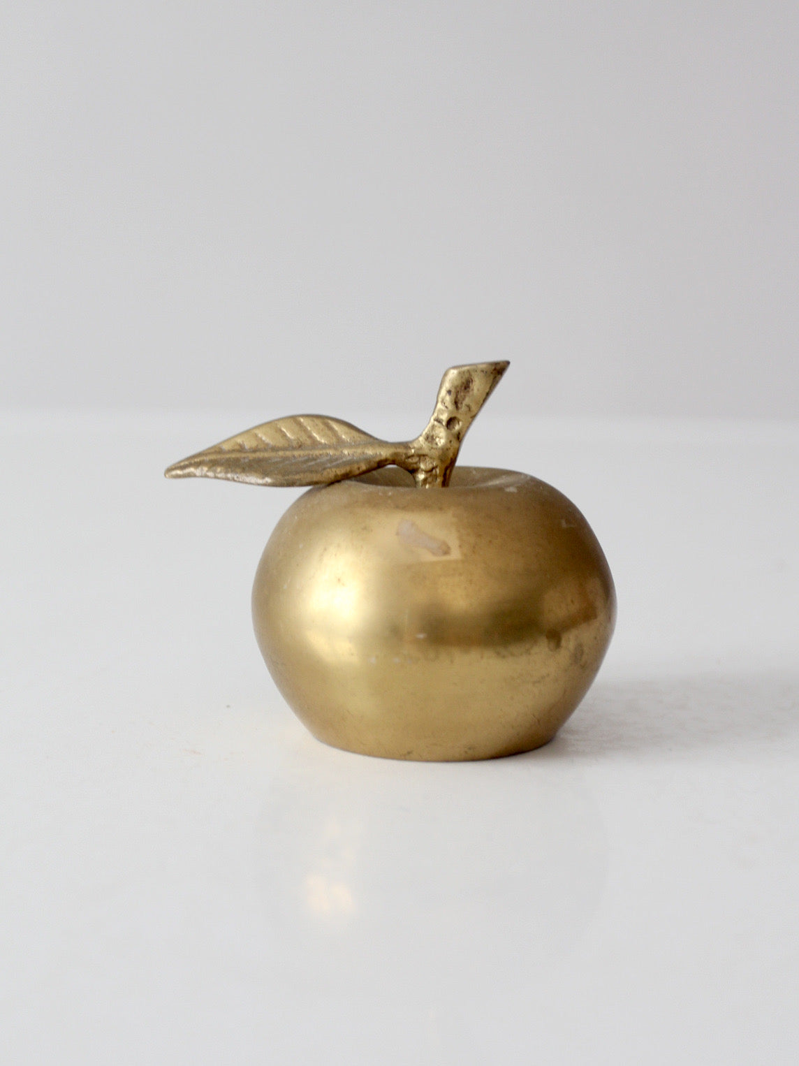 mid-century brass apple bell