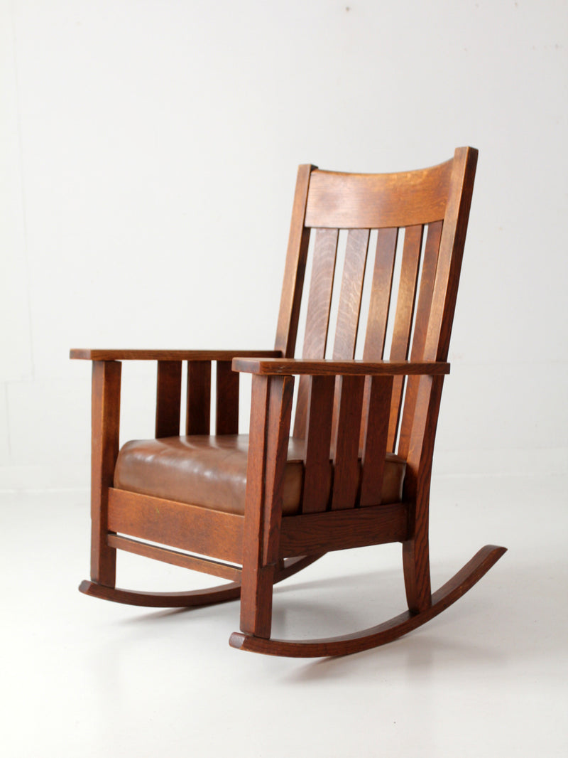 antique Mission rocking chair