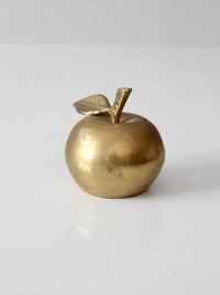 mid-century brass apple bell
