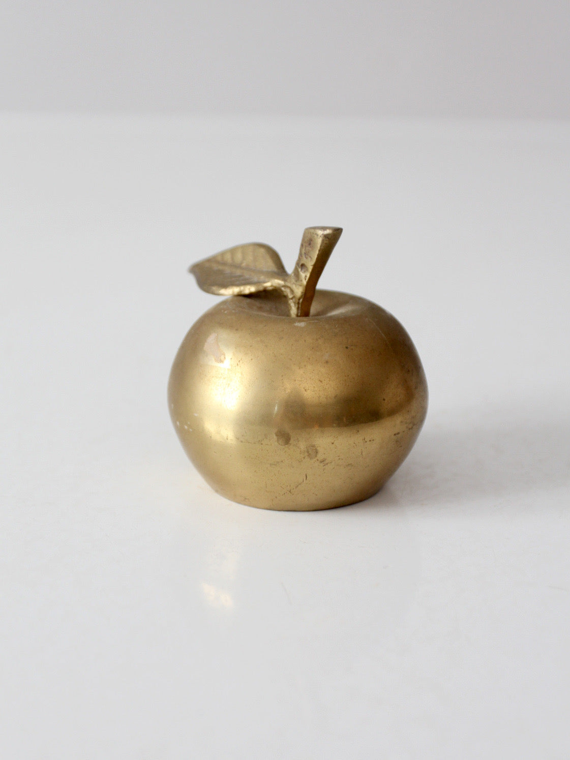 mid-century brass apple bell