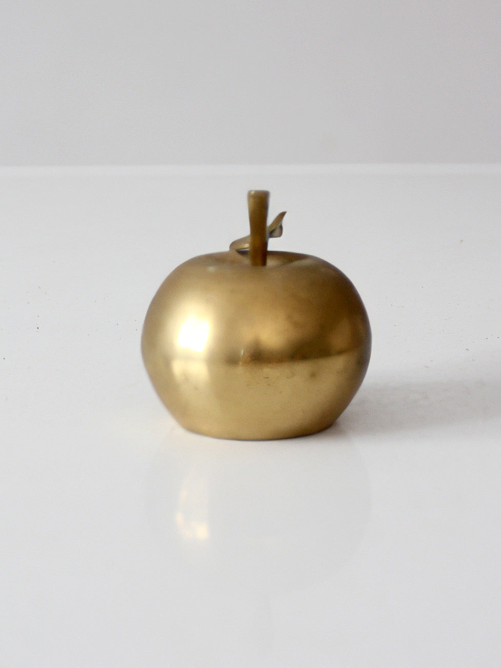 mid-century brass apple bell