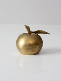 mid-century brass apple bell