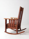 antique Mission rocking chair