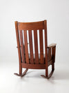 antique Mission rocking chair