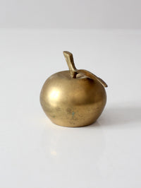 mid-century brass apple bell