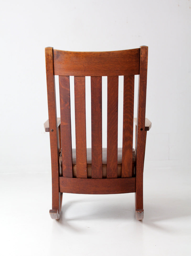 antique Mission rocking chair