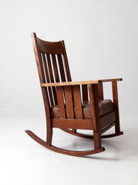 antique Mission rocking chair