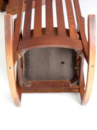 antique Mission rocking chair