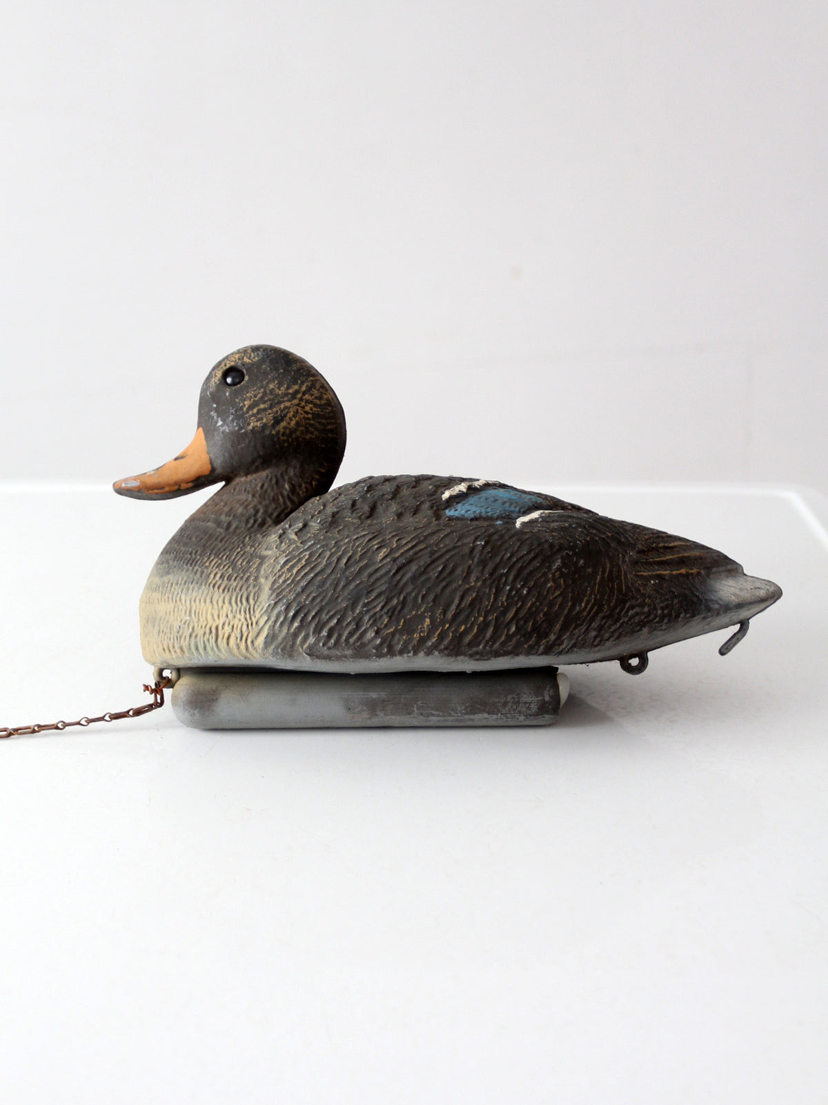 vintage 1970s Victor mallard hen duck decoy