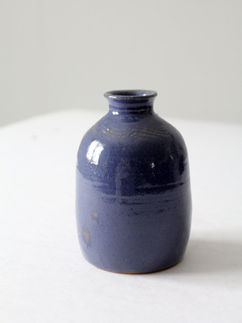 vintage studio pottery vase