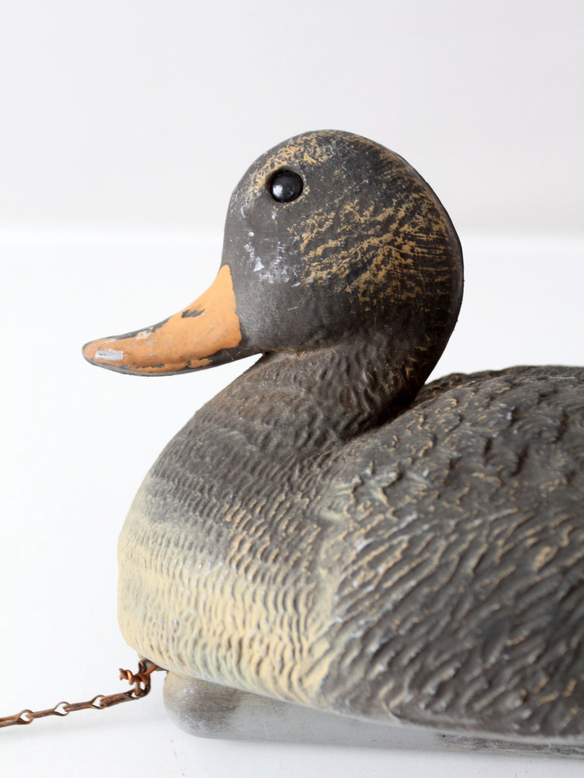 vintage 1970s Victor mallard hen duck decoy