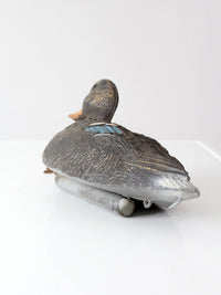 vintage 1970s Victor mallard hen duck decoy