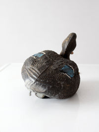 vintage 1970s Victor mallard hen duck decoy
