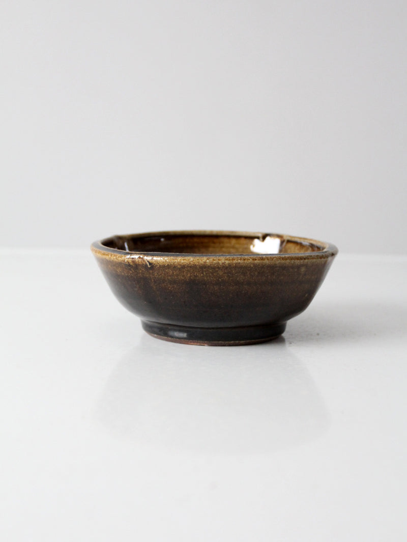 vintage studio pottery bowl