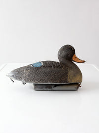 vintage 1970s Victor mallard hen duck decoy