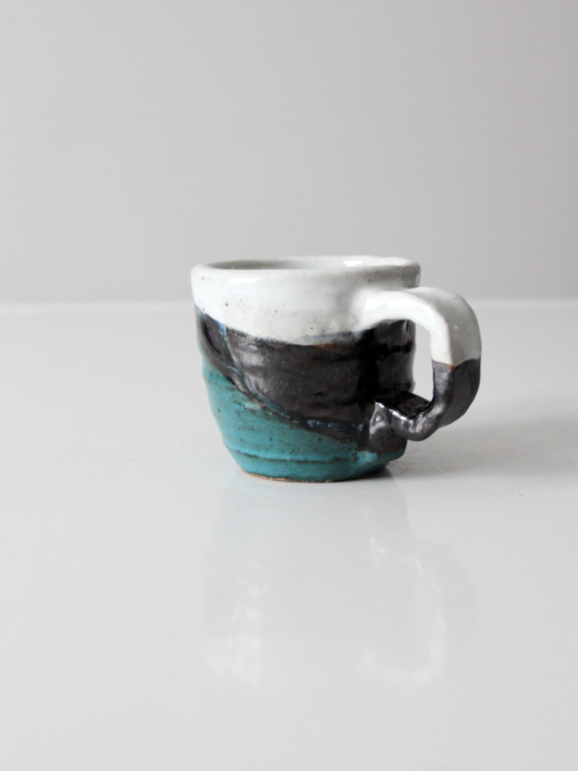 vintage studio pottery mug