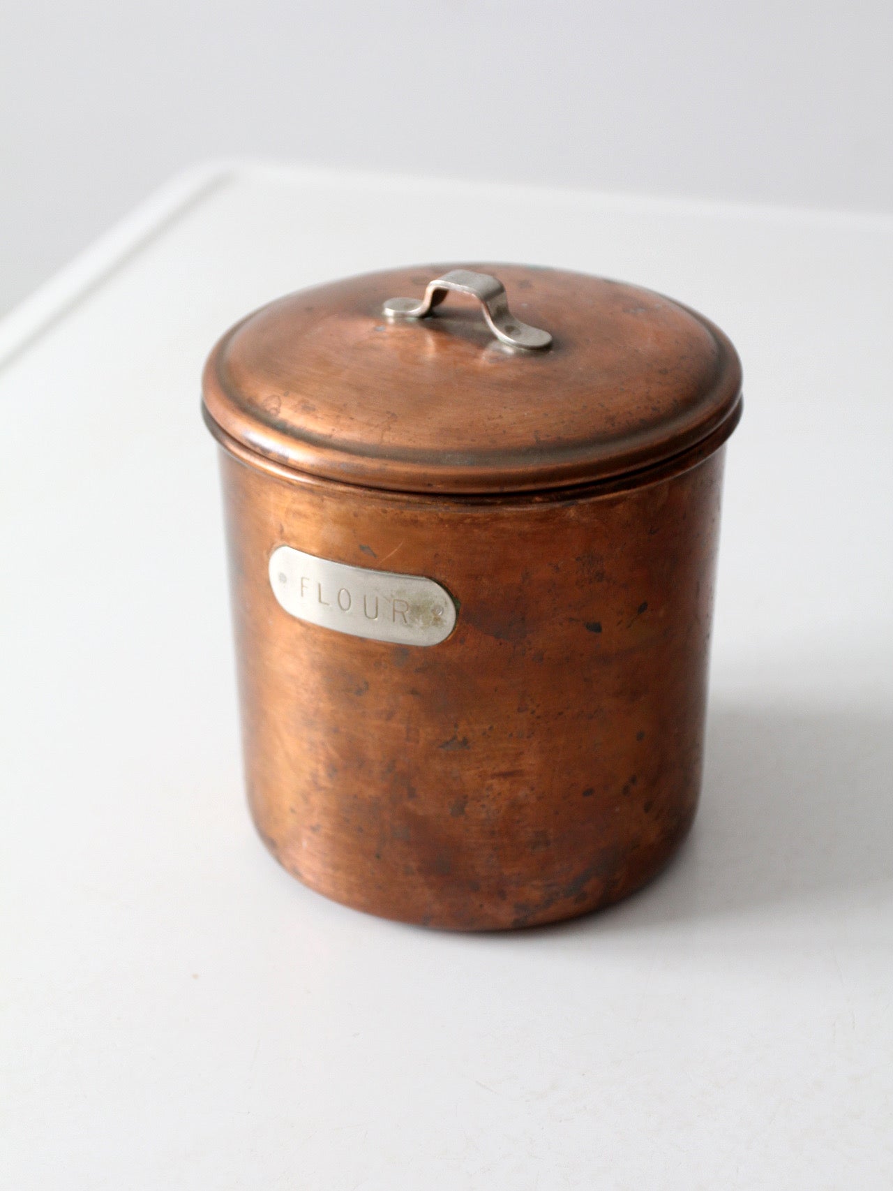 vintage copper kitchen canisters set of 4