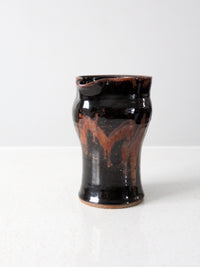 vintage studio pottery pitcher
