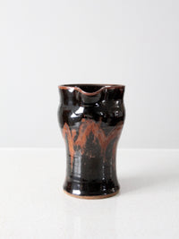 vintage studio pottery pitcher