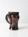 vintage studio pottery pitcher