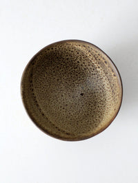 vintage studio pottery bowl
