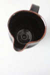 vintage studio pottery pitcher